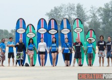 10-11th January 2015 surf Lesson session at Cheratingpoint surf school