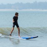 Kids at any age always will have fun here in Cheratingpoint wave